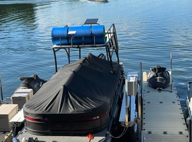 Smart Floating Boat Lift